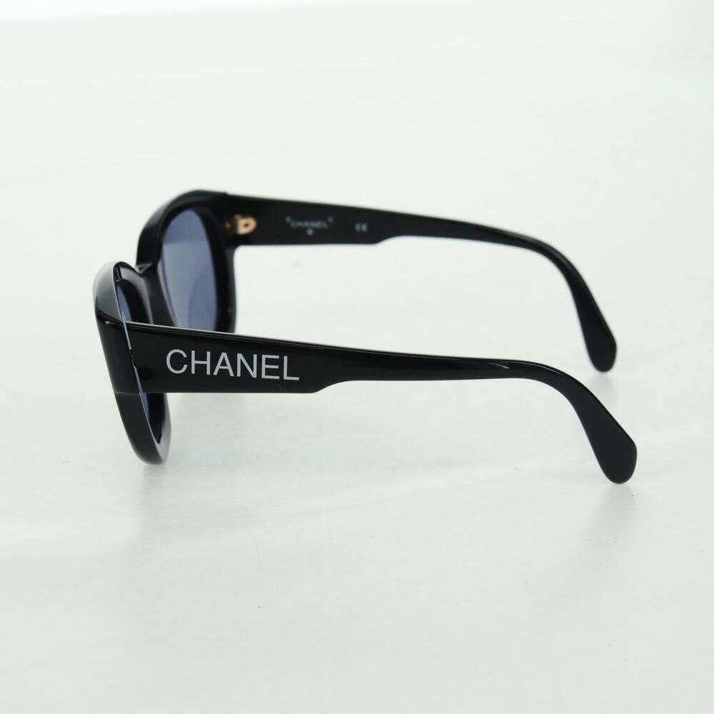 CHANEL Sunglasses plastic Black CC Auth ka1252 - Picture 3 of 16